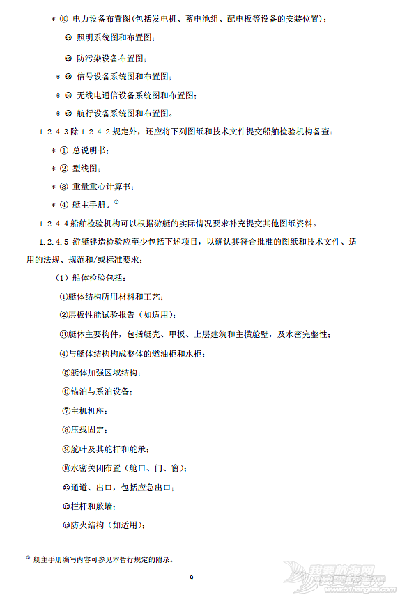 国内帆艇船检标准普及性解释系列讲座(十五 终