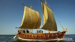 视频：一艘独一无二的大船，阿拉伯古帆船启航。