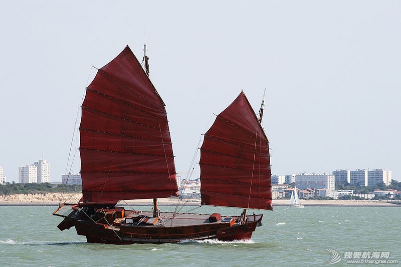 现代的中国帆船