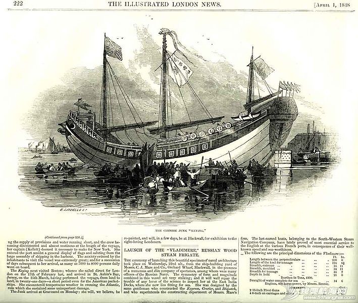 《伦敦新闻画报》（Illustrated London News）1848年4月1日文章