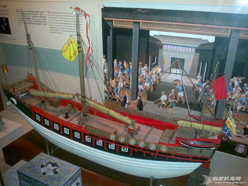 耆英號模型，藏於香港歷史博物館。