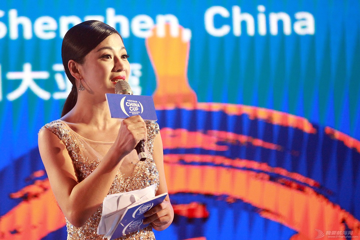 2015中国杯帆船赛上的美女