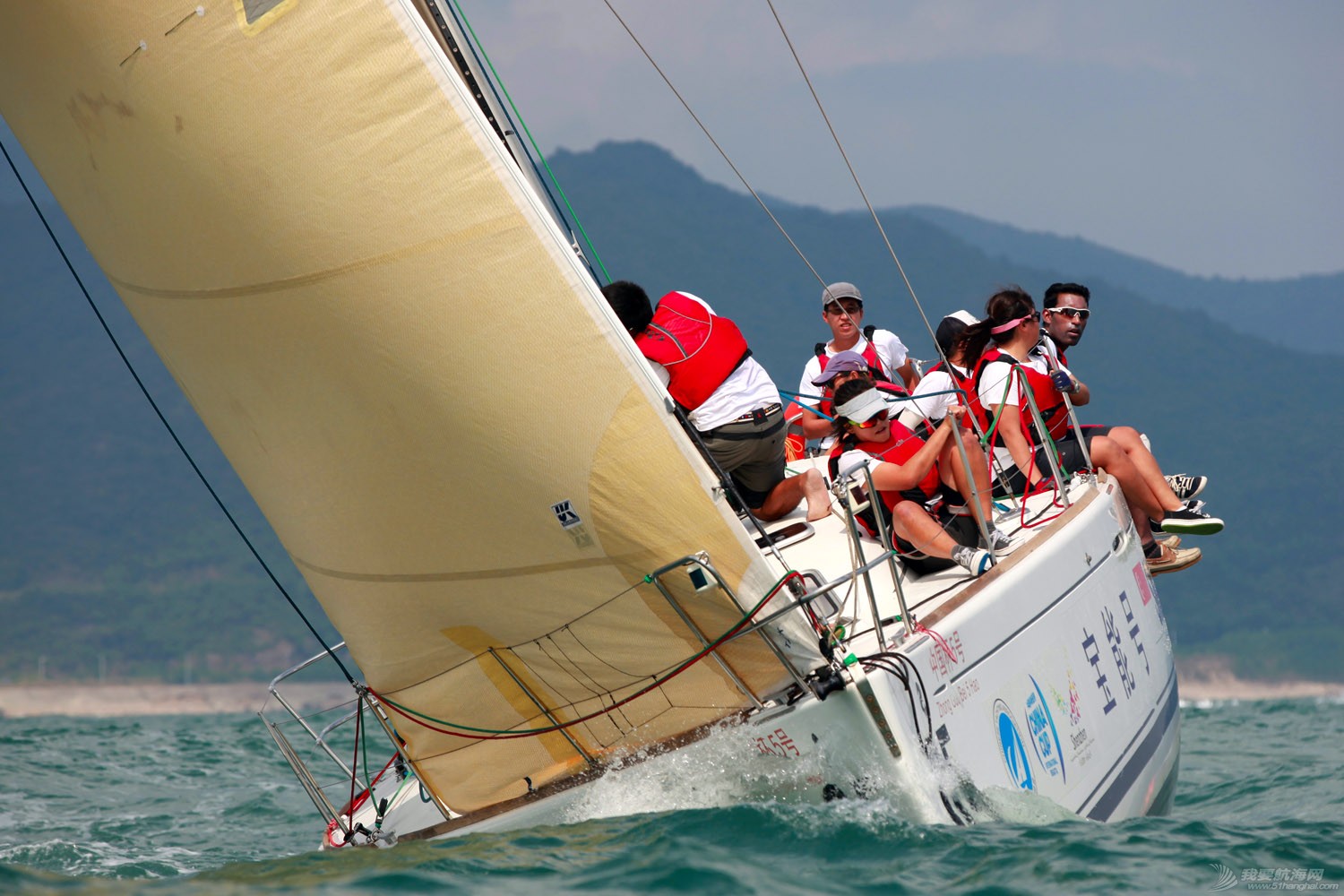 2015中国杯帆船赛精彩照片