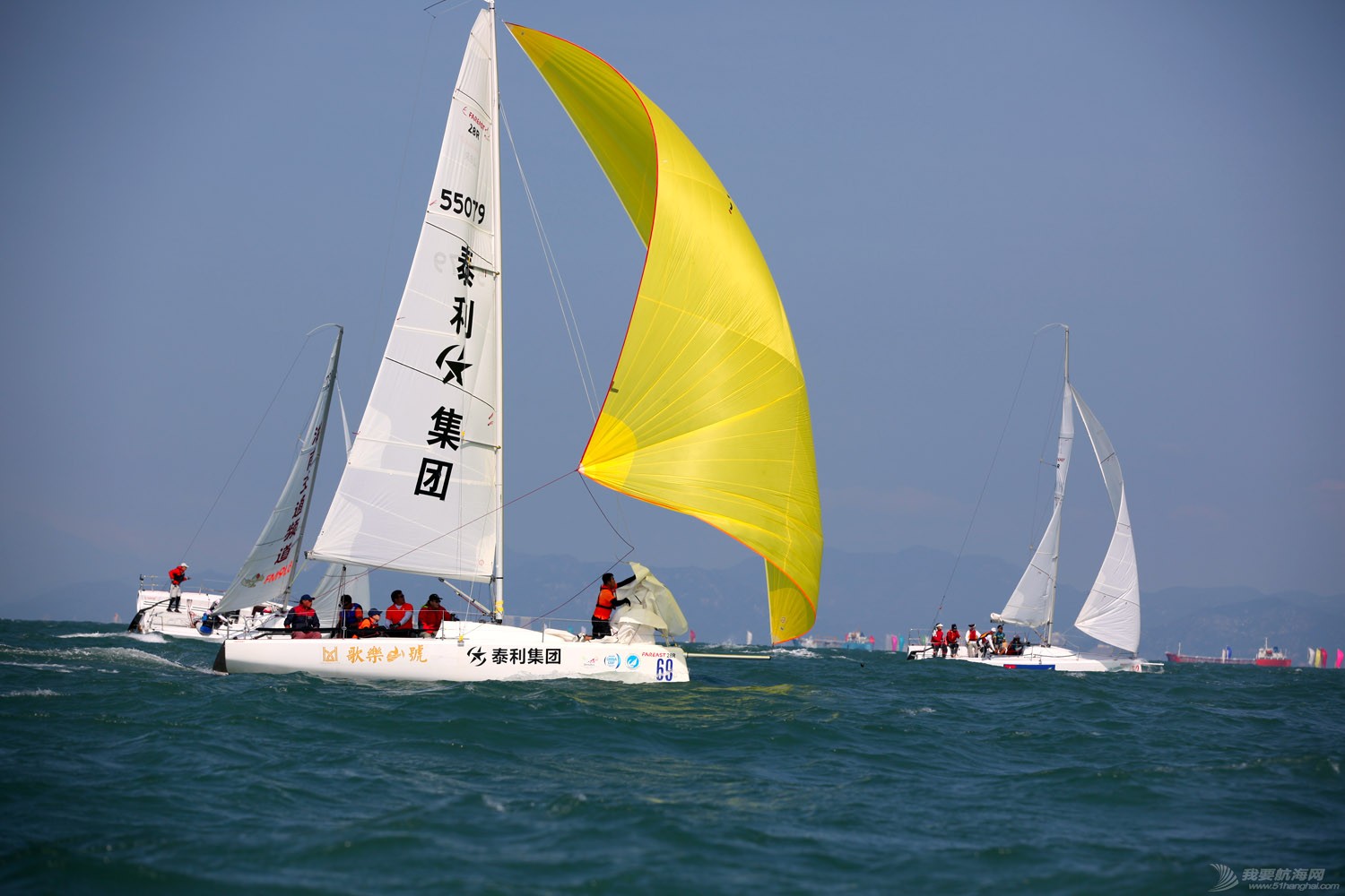 第9届中国杯帆船赛精彩照片