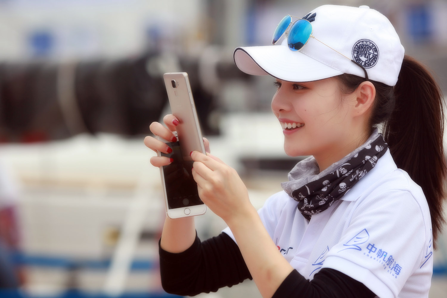 2015中国杯帆船赛美女人物照片
