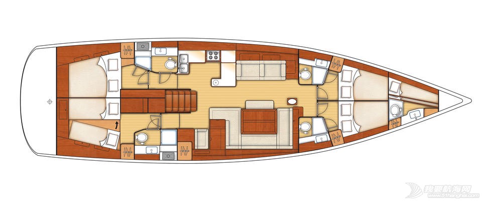 博纳多遨享仕60英尺单体帆船