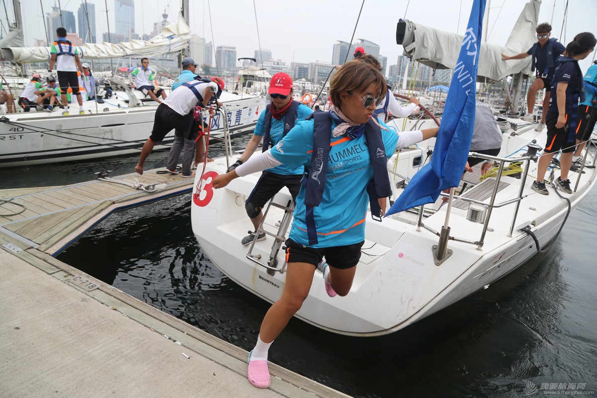 青岛国际大学生帆船训练营首尔大学&庆尚大学联合队