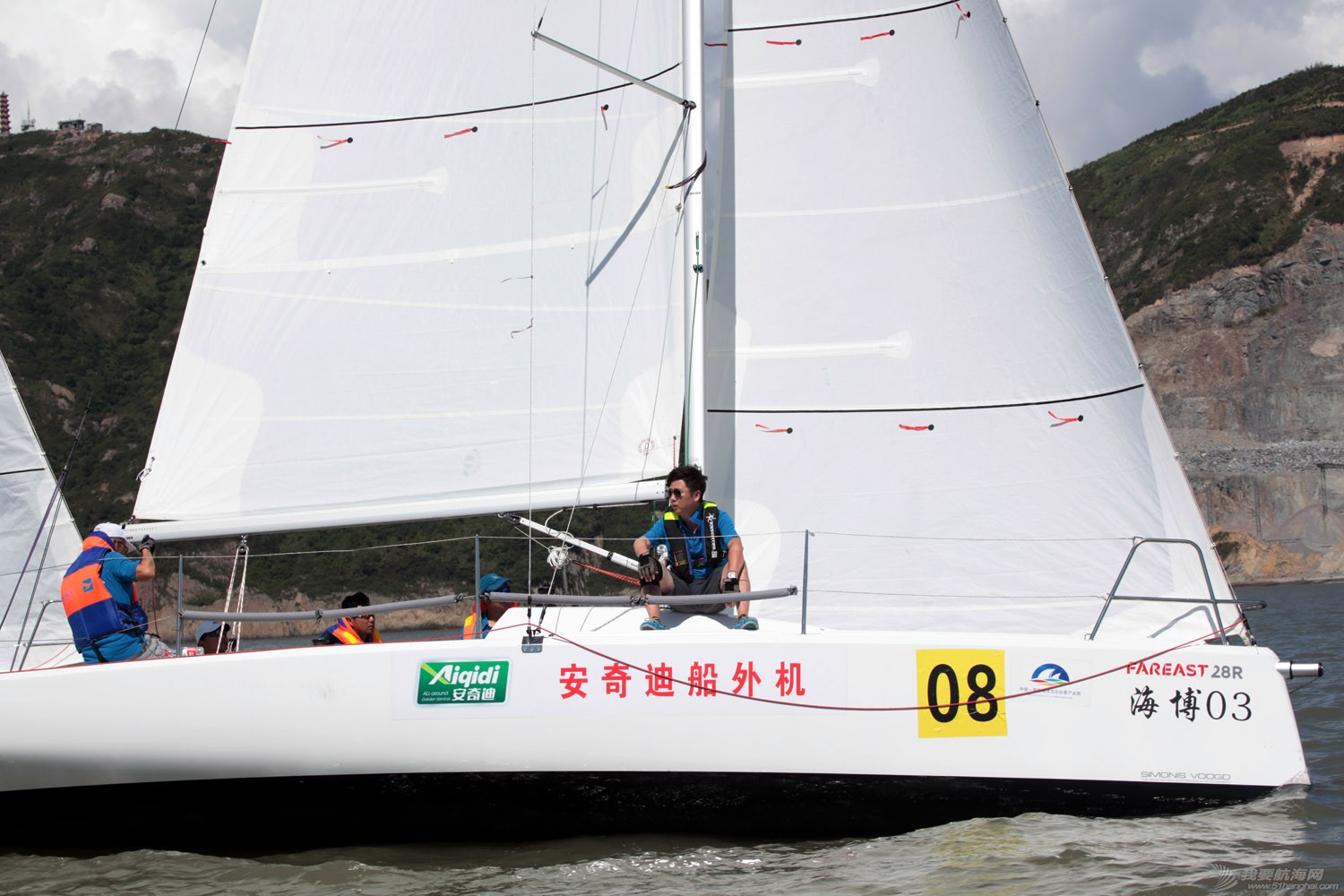 台州首届东海杯国际帆船赛照片