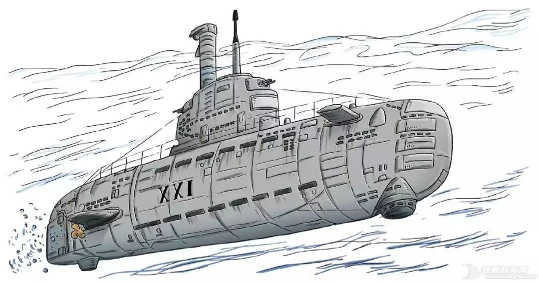 为什么以前的潜艇水面速度比水下快,现在却正好相反?w7.jpg