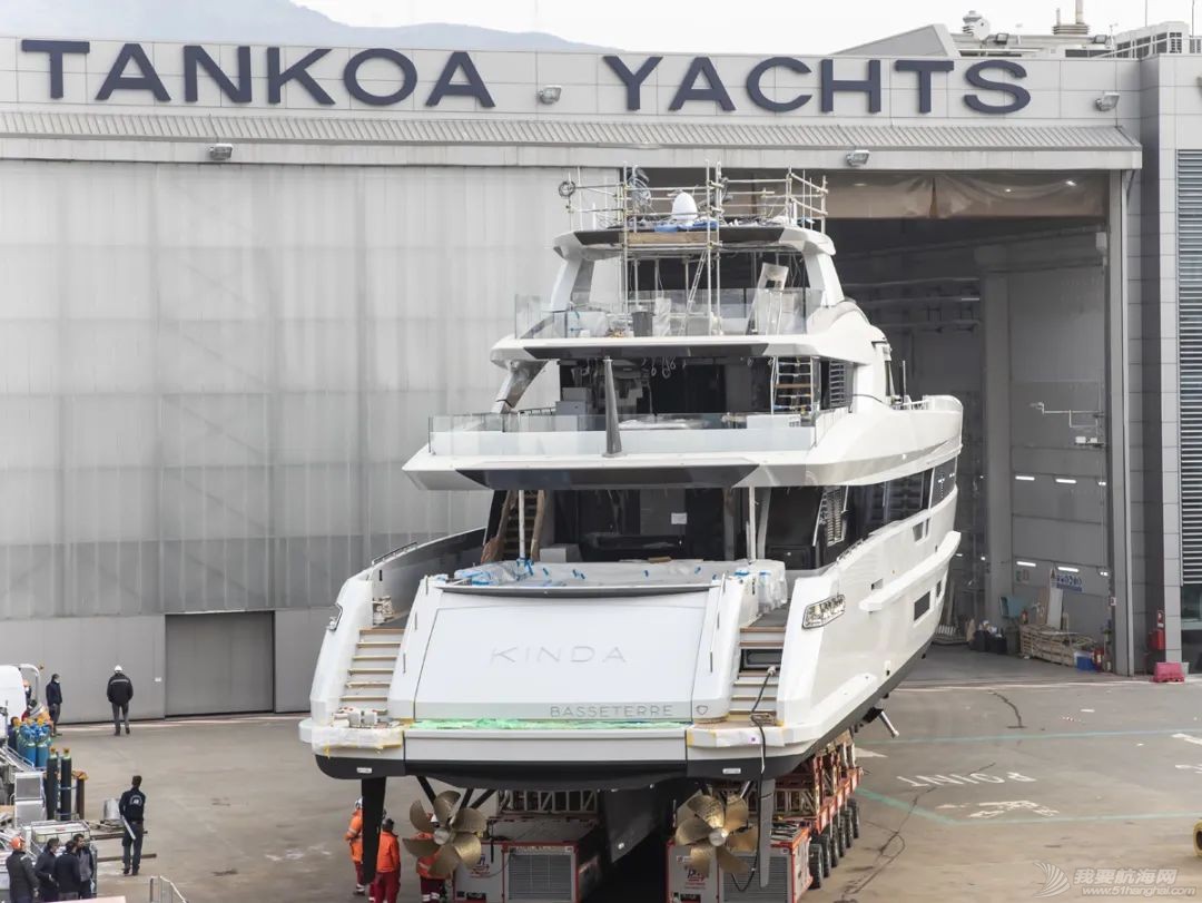 Tankoa Yachts 第4艘50米铝制混合动力游艇下水w1.jpg