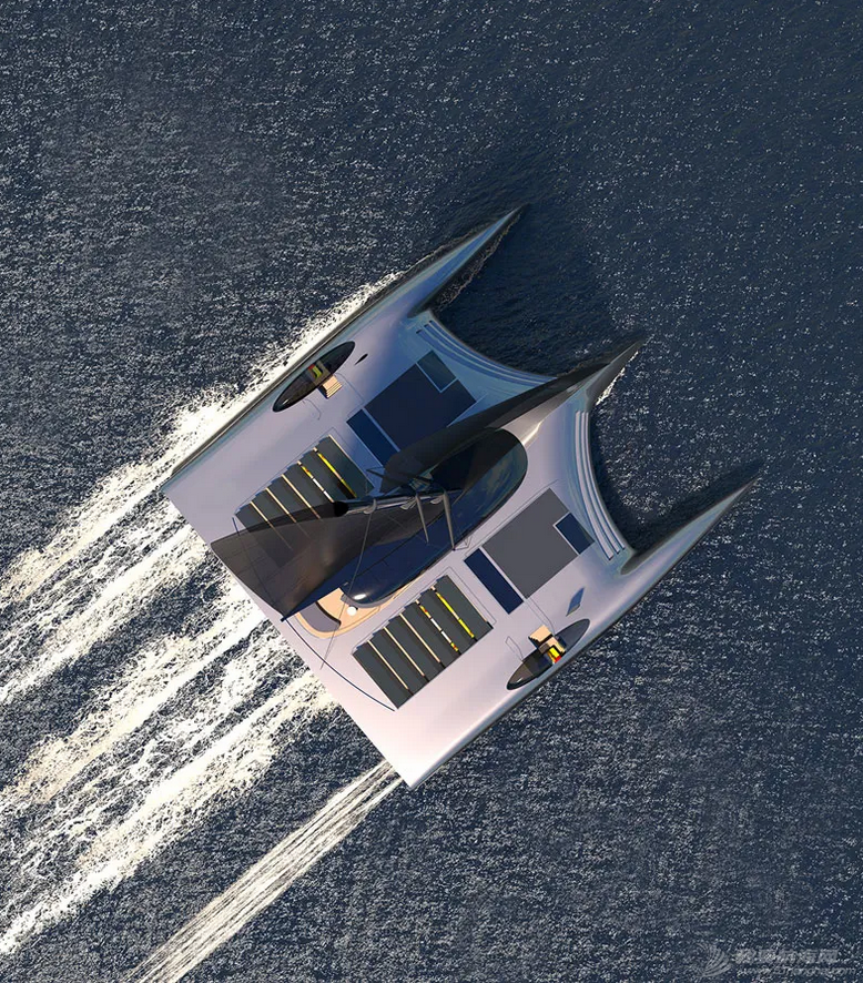 开创性40米零排放三体帆船概念Domus号w8.jpg