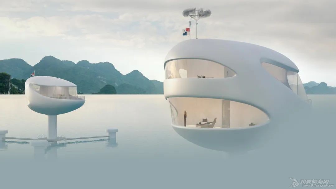 漂浮在水上的高科技生态住宅 配有定制无人机w1.jpg