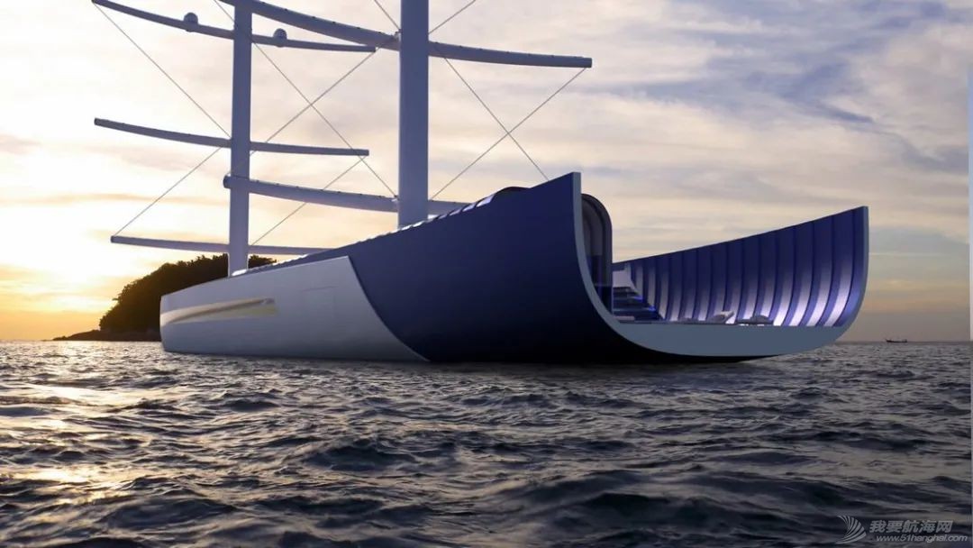85米豪华超级帆船概念设计Arctic号w1.jpg