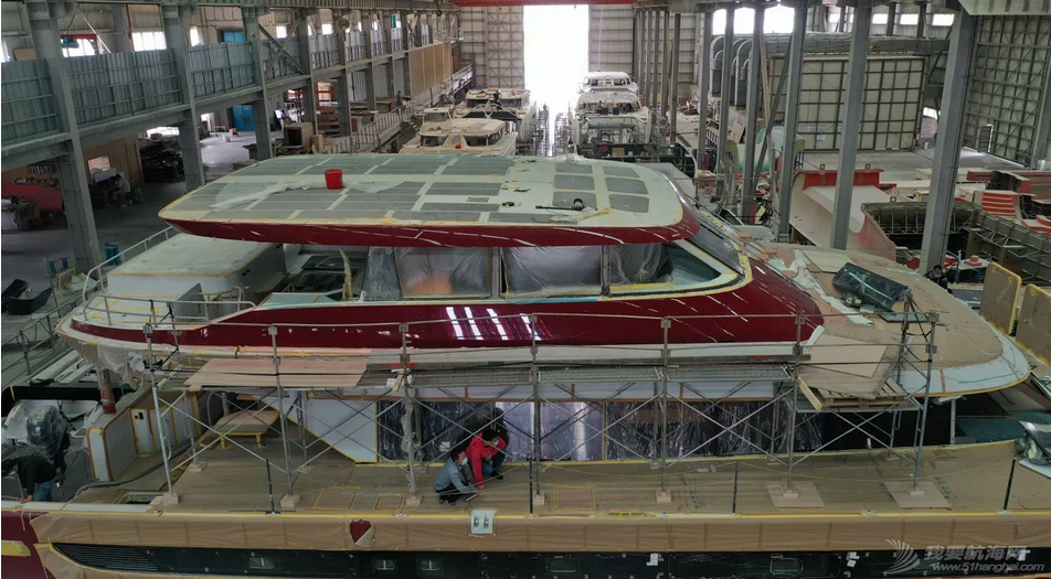 哈德森全碳旗舰双体帆船HH88即将在厦门完工w3.jpg