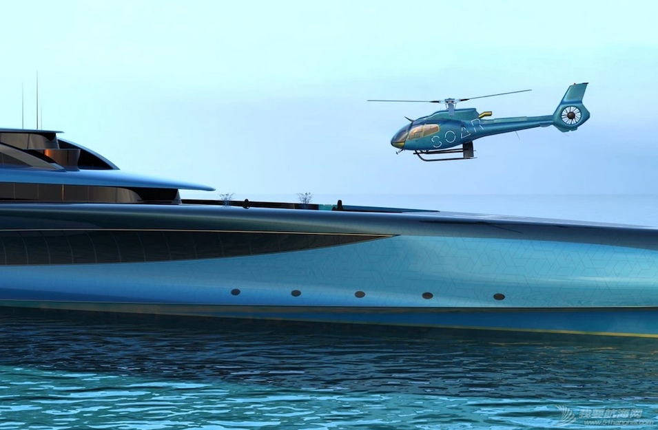 灵感来自大型猛禽  105米超艇概念设计w8.jpg