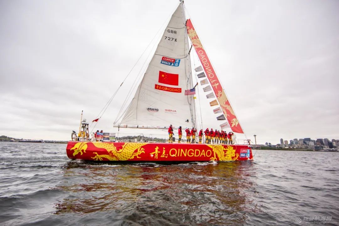 ​中国船队在克利伯环球帆船赛北太平洋挑战赛中再创佳绩 - '青岛号...w2.jpg