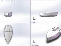 4.95m小帆船SW及CAD数据分享