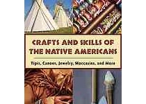 Crafts and skills of the Native Americans美洲原住民的手工艺和技巧帐篷独木舟